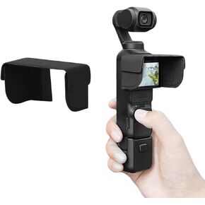 TYUANDOOUER Screen Hood for DJI Osmo Pocket 3 Creator Combo, Screen Sun Hood Sunshade Protective Cover for Osmo Pocket 3 Screen Accessories Blocking Strong Light