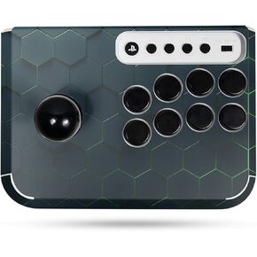 Gaming Skin Compatible with Hori Fighting Stick Mini (PS5, PS4, PC) - Acid Hex - Premium 3M Vinyl Protective Wrap Decal Cover - Easy to Apply | Crafted in The USA by MightySkins