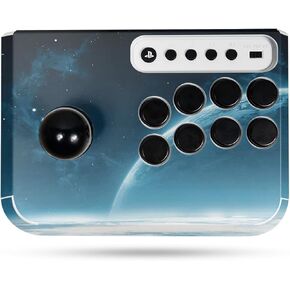 Gaming Skin Compatible with Hori Fighting Stick Mini (PS5, PS4, PC) - Outer Space - Premium 3M Vinyl Protective Wrap Decal Cover - Easy to Apply | Crafted in The USA by MightySkins