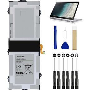 WUHAO Laptop Battery EB-BW720ABA for Samsung Chromebook Plus V2 XE521QAB XE520QAB,Chromebook 4 XE310XBA Replacement Battery 5070mAh with Repair Tool Kit