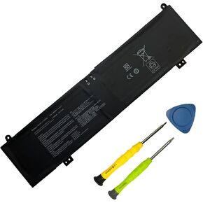 C41N2013 C41N2013-1 90Wh Laptop Battery Compatible with Asus ROG Strix G15 G513 G713 G17 Rog Strix Scar15 G533 17 G733 Zephyrus G15 GA503 S17 GX703 M16 GU603HE Series 15.4V 90Wh 5675mAh
