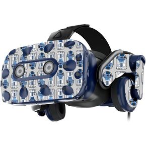 MightySkins Skin Compatible with HTC Vive Pro VR Headset - Galaxy Bots | Protective, Durable, and Unique Vinyl Decal wrap Cover | Easy to Apply, Remove, and Change Styles | Made in The USA