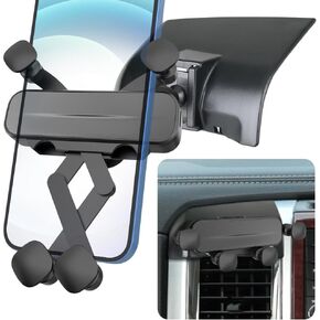 Car Phone Holder Mount for 2019 2020 2021 2022 2023 2024 2025 Dodge Ram 1500 2500 5 and 8.4 Inch Touchscreen Trucks Pickup Auto Accessories Interior Decoration Mobile Cell Smartphone Bracket