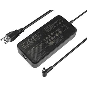 120W AC Charger 5.5x2.5mm Fit for Asus ROG GL552JX GL552VL GL552VW GL552VX GL752VL GL752VW GL771JM GL771JW G53JW G53SW GL552VL GL552VX G551VW GL753VD ZenBook Pro 15 UX550GDX UX510UW