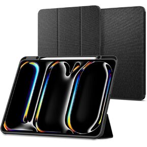 حافظة Spigen Urban Fit مصممة لجهاز iPad Pro مقاس 13 بوصة M4 (2024) مع حامل أقلام - أخضر منتصف الليل
