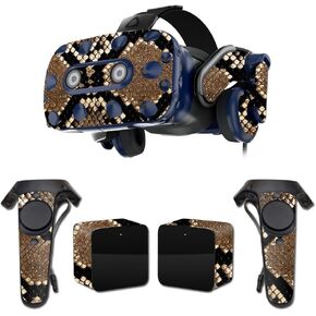 MightySkins Skin Compatible with HTC Vive Pro VR Headset - Rattler | Protective, Durable, and Unique Vinyl Decal wrap Cover | Easy to Apply, Remove, and Change Styles | Made in The USA