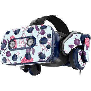 MightySkins Skin Compatible with HTC VIVE Pro VR Headset - Vintage Floral | Protective, Durable, and Unique Vinyl Decal wrap cover | Easy to Apply, Remove, and Change Styles | Made in The USA