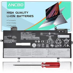 L20M4P71 Laptop Battery Compatible with Lenovo ThinkPad X1 Yoga 6th 7th Gen 2021/Carbon 9th 10th Gen X1 Series L20C4P71 L20D4P71 L20L4P71 SB10T83216 SB10T83217 5B10W13974 15.44V 57Wh/3695mAh