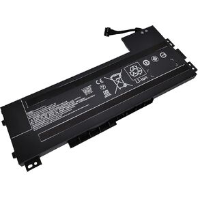 Fully. VV09XL Replacement Laptop Battery Compatible with HP ZBook 15 G3 G4 17 G3 Mobile Workstation Series HSTNN-DB7D 808398-2C1 808452-001 808398-2B1-11.4V 90Wh