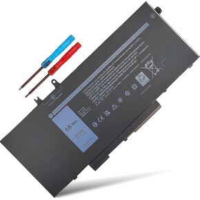 68Wh 4GVMP Battery 1V1XF 5400 5500 7.6V for Dell Precision 3540 3550, Latitude E5400 E5500 5410 5510, 7591 2-in-1, 7791 2-in-1, P42E H82T6 C5GV2 0C5GV2 0W8GMW R8D7N P84F001 P84F P98G001