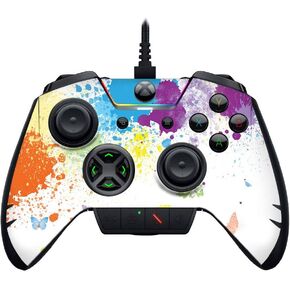 MightySkins Skin Compatible with Razer Wolverine Ultimate - Splash of Color | Protective, Durable, and Unique Vinyl Decal wrap Cover | Easy to Apply, Remove, and Change Styles | Made in The USA