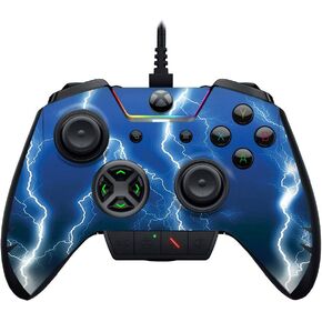 MightySkins Skin Compatible with Razer Wolverine Ultimate - Lightning Storm | Protective, Durable, and Unique Vinyl Decal wrap Cover | Easy to Apply, Remove, and Change Styles | Made in The USA
