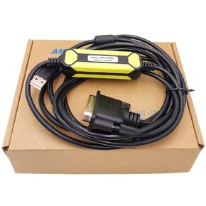 USB-FANUC CNC Programming Cable, USB to RS232 Data Transfer USB Convert DB25 Pin Download Cable for CNC Fanuc
