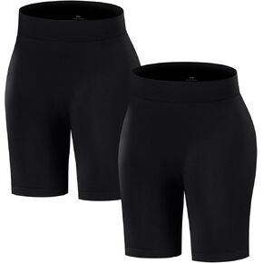 ATTLADY Slip Shorts for Women Seamless Smooth Boyshorts Panties Anti-Chafing Underwear Shorts for Dresses