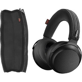 Desing Wish MDR-Z7M2 Protective Headband Cover Compatible with Sony MDR-Z7M2 Headphone Thicker Sports Fabric Replacement Headband Cushion Pad Cover Headphone Headband Protector (Black)