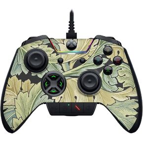 MightySkins Skin Compatible with Razer Wolverine Ultimate - Acanthus | Protective, Durable, and Unique Vinyl Decal wrap Cover | Easy to Apply, Remove, and Change Styles | Made in The USA