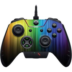 MightySkins Skin Compatible with Razer Wolverine Ultimate - Rainbow Streaks | Protective, Durable, and Unique Vinyl Decal wrap Cover | Easy to Apply, Remove, and Change Styles | Made in The USA