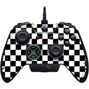 MightySkins Skin Compatible with Razer Wolverine Ultimate - Check | Protective, Durable, and Unique Vinyl Decal wrap Cover | Easy to Apply, Remove, and Change Styles | Made in The USA