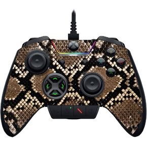 MightySkins Skin Compatible with Razer Wolverine Ultimate - Rattler | Protective, Durable, and Unique Vinyl Decal wrap Cover | Easy to Apply, Remove, and Change Styles | Made in The USA
