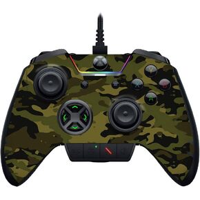 MightySkins Skin Compatible with Razer Wolverine Ultimate - Green Camouflage | Protective, Durable, and Unique Vinyl Decal wrap Cover | Easy to Apply, Remove, and Change Styles | Made in The USA