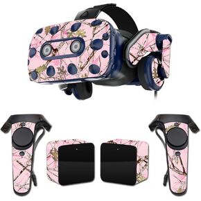 MightySkins Skin Compatible with HTC Vive Pro VR Headset - Conceal Pink | Protective, Durable, and Unique Vinyl Decal wrap Cover | Easy to Apply, Remove, and Change Styles | Made in The USA