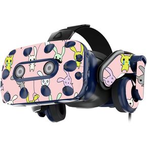 MightySkins Skin Compatible with HTC Vive Pro VR Headset - Bunny Bunches | Protective, Durable, and Unique Vinyl Decal wrap Cover | Easy to Apply, Remove, and Change Styles | Made in The USA
