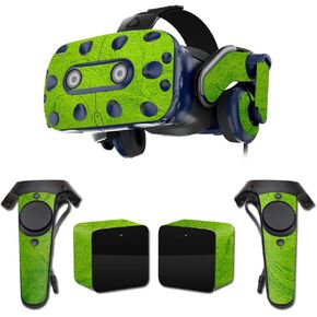 MightySkins Skin Compatible with HTC Vive Pro VR Headset - Green Cement | Protective, Durable, and Unique Vinyl Decal wrap Cover | Easy to Apply, Remove, and Change Styles | Made in The USA