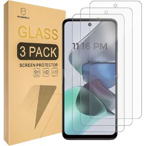 Mr.Shield Screen Protector Compatible with Motorola Moto G24 [Tempered Glass] [3-PACK] [Japan Glass with 9H Hardness]