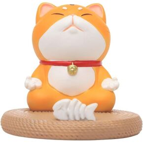 Cat Mobile Phone Holder,Animal Phone Holder,Cartoon Lazy Phone Holder,Resin Lazy Drama Chasing Tablet Support Frame