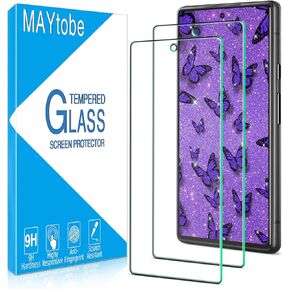 MAYtobe [2 Pack] Screen Protector for Google Pixel 7a Tempered Glass, Anti-Scratch, Bubble Free, Case Friendly