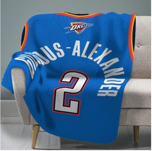 Sleep Squad Dallas Maviercks Luka Dončić 60" x 80" Rachel Plush Blanket – A NBA Throw in Saudi Arabia
