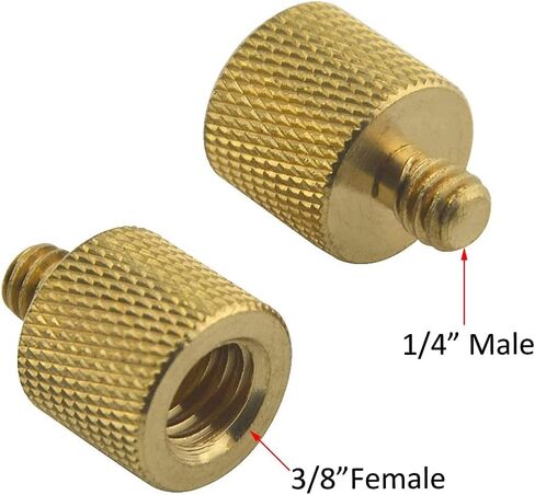 Camera Mount Screw Adapter 22Pack 1/4 Inch and 3/8 Inch Camera Screws Tripod Threaded Screws Adapter Camera Screw Mount Set for Camera Tripod Mono-pod Flash Light in Saudi Arabia