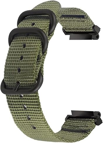 سوار منسوج من hengkang مناسب للساعة الذكية Amazfit Active Edge، نسيج نايلون مسامي بديل لساعة اليد وأساور المعصم وإكسسوارات السوار لساعة Amazfit Active Edge (A2212) للرجال والنساء in Kuwait