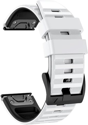 OVERSTEP Compatible with Garmin Fenix 7 Band, 22mm Wide Soft Replacement Strap for FeniX 5, Fenix 5 Plus, Fenix 6, Fenix 6 Pro, Fenix 7 Pro Smart Watch in Saudi Arabia