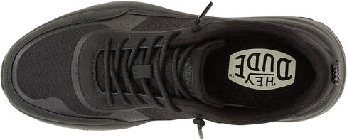 Hey Dude Men Sirocco Alta M Essentials Black/Black 10 Medium in Saudi Arabia
