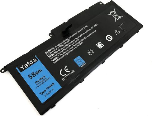F7HVR 14.8V 58Wh بطارية كمبيوتر محمول جديدة لأجهزة Dell Inspiron 15 7537 Insprion 17 7737 G4YJM 062VNH T2T3J in Saudi Arabia