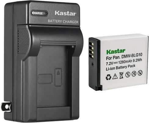 Kastar 2-Pack BP-DC15 Battery and AC Wall Charger Replacement for Leica BP-DC15 Battery, Leica BC-DC15 Charger, Leica Type 109 Leica C-Lux Leica D-Lux Leica D-Lux 7 Digital Cameras in Saudi Arabia