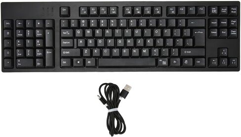 Ergonomic Left Handed Keyboard for Business Engineers, 109 Keys USB Wired Computer Keyboard with 2 HUB for Left Handed People for, 7, 8, 10 in Saudi Arabia