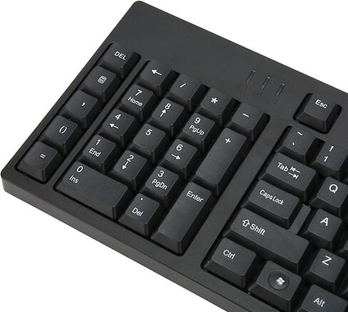 Ergonomic Left Handed Keyboard for Business Engineers, 109 Keys USB Wired Computer Keyboard with 2 HUB for Left Handed People for, 7, 8, 10 in Saudi Arabia