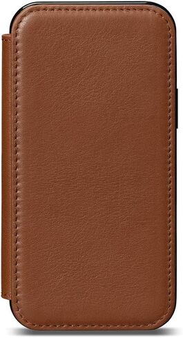 Wallet Book Case, Leather Book Style Folio Wallet with Kickstand & Card Slots for iPhone (Toffee, iPhone 13 Pro Max) in Kuwait