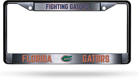 Clemson University Tigers Premium Black Long Lasting Zinc Alloy NCAA License Plate Frame – 2 Screw Tag Holder with Highlighted Team Pride and Team Cheer - Complements Any Color of Truck, SUV, Car in Saudi Arabia