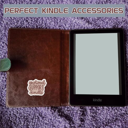 5 قطع من ملصقات Kindle للدعم العاطفي، ملصقات كتب لطيفة من الفينيل لأجهزة Kindle والكمبيوتر المحمول وزجاجة المياه وهدية مثالية لملصقات الكتب in Saudi Arabia