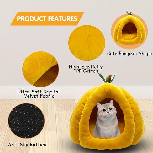 سرير للقطط، كهف، أرنب، منزل دافئ، مخبأ، خنزير غينيا، عش، عش، سرير ناعم ومريح للأرنب، قط، خنزير غينيا، شينشيلا، السنجاب، القنفذ (رمادي) in Kuwait