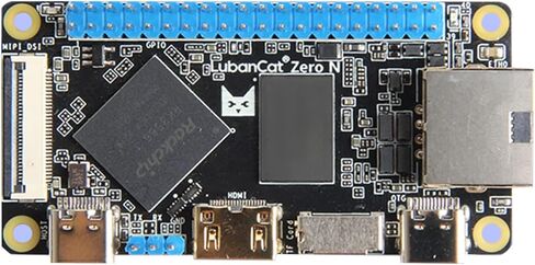 كمبيوتر Youyeetoo LubanCat Zero N Singal Board - مثل Raspberry Pi Zero Form Factor - Onboard 1 GbE، Mini HDMI -Debian Ubuntu للبوابة الذكية NAS AIoT - ذاكرة وصول عشوائي 1 جيجابايت in Kuwait