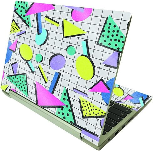 MightySkins Glossy Glitter Skin Compatible with Lenovo IdeaPad Flex 3 Chromebook 2-in-1 11.6" (2021) - Eye of The Storm | Durable High-Gloss Glitter Finish | Easy to Apply | Made in The USA in Saudi Arabia