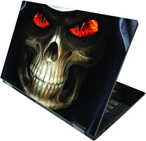 MightySkins Skin Compatible with Lenovo IdeaPad Flex 5 2-in-1 15" (2021) - Cartoon Mania | Protective, Durable, and Unique Vinyl Decal wrap Cover | Easy to Apply and Change Style | Made in The USA in Saudi Arabia