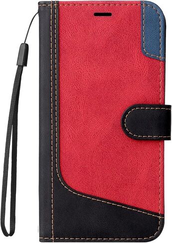Asuwish Phone Case for Samsung Galaxy S10e Wallet Cover with Tempered Glass Screen Protector and Leather Flip Cover Credit Card Holder Slot Stand Cell S 10e 10se Se10 Women Men Black in Saudi Arabia