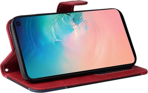Asuwish Phone Case for Samsung Galaxy S10e Wallet Cover with Tempered Glass Screen Protector and Leather Flip Cover Credit Card Holder Slot Stand Cell S 10e 10se Se10 Women Men Black in Saudi Arabia