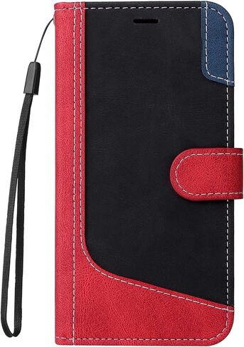 Asuwish Phone Case for Samsung Galaxy S10e Wallet Cover with Tempered Glass Screen Protector and Leather Flip Cover Credit Card Holder Slot Stand Cell S 10e 10se Se10 Women Men Black in Saudi Arabia