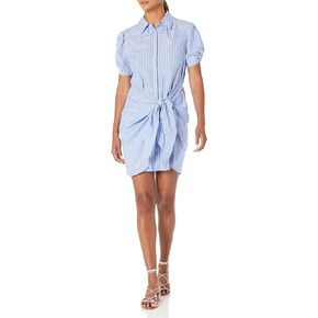 Cinq à Sept Women's Mini Shirtdress with Wrap Detailing at Waist